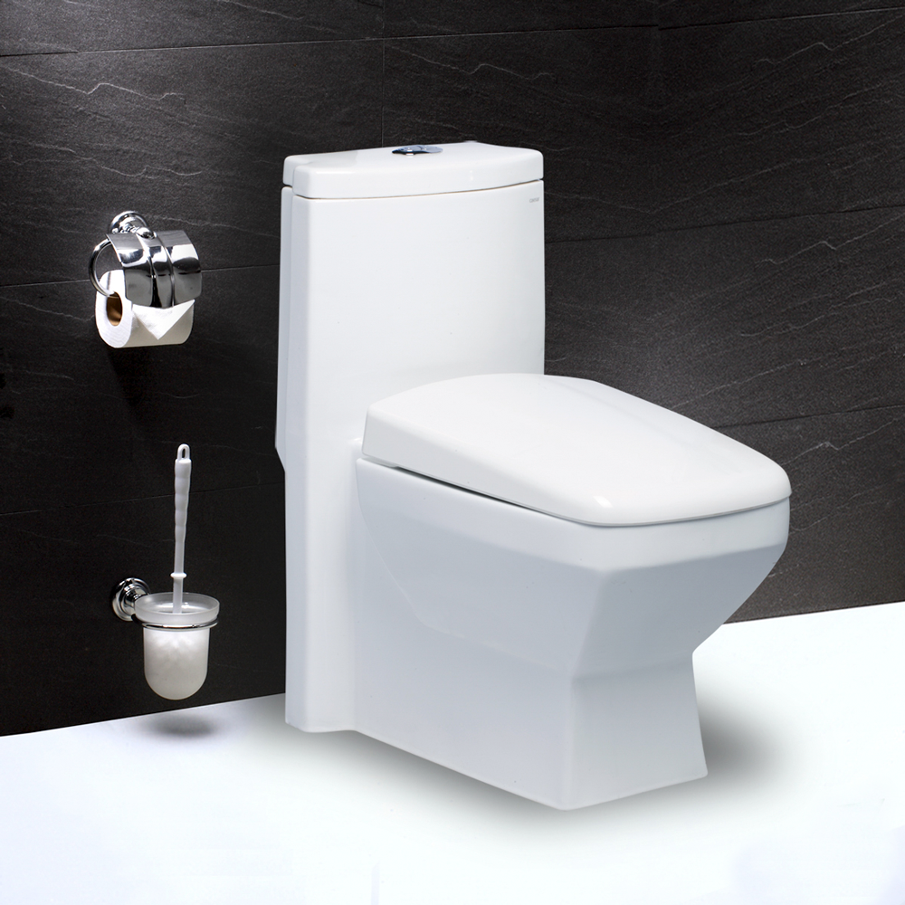 Bồn cầu 1 khối Caesar CD1347 nắp êm