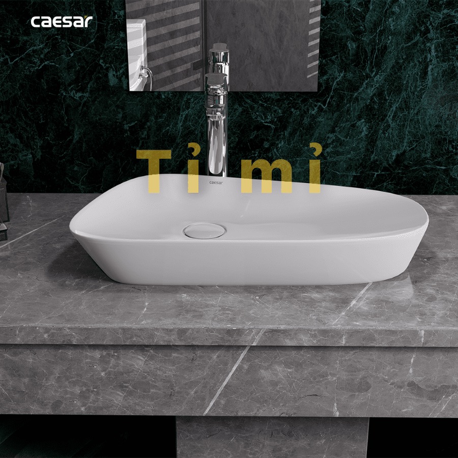 Chậu lavabo đặt bàn Caesar LF5260 - 22