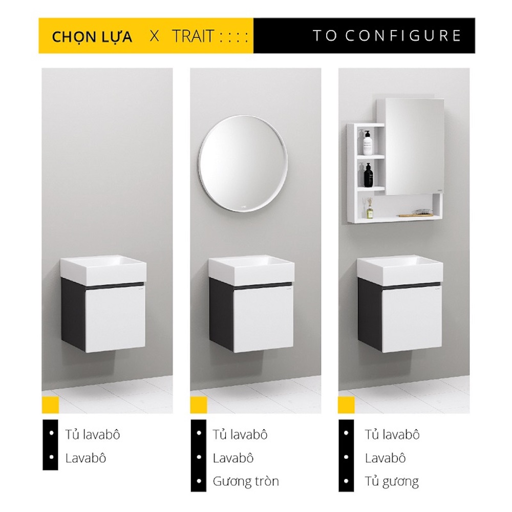 Tủ lavabo Caesar EH05257ATGV - 11