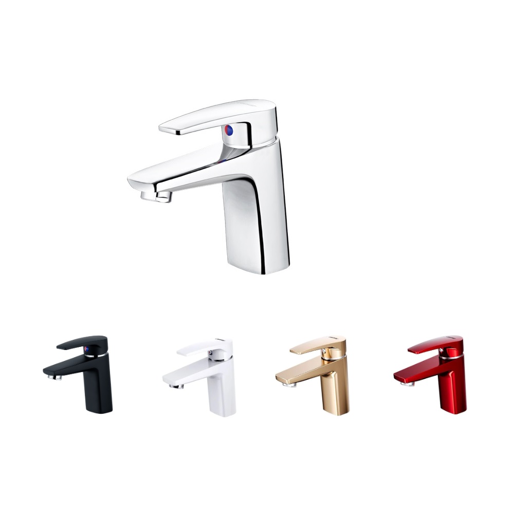 Vòi chậu lavabo nóng lạnh Caesar B390CU / CBU / CGU / CRU / CWU - 2