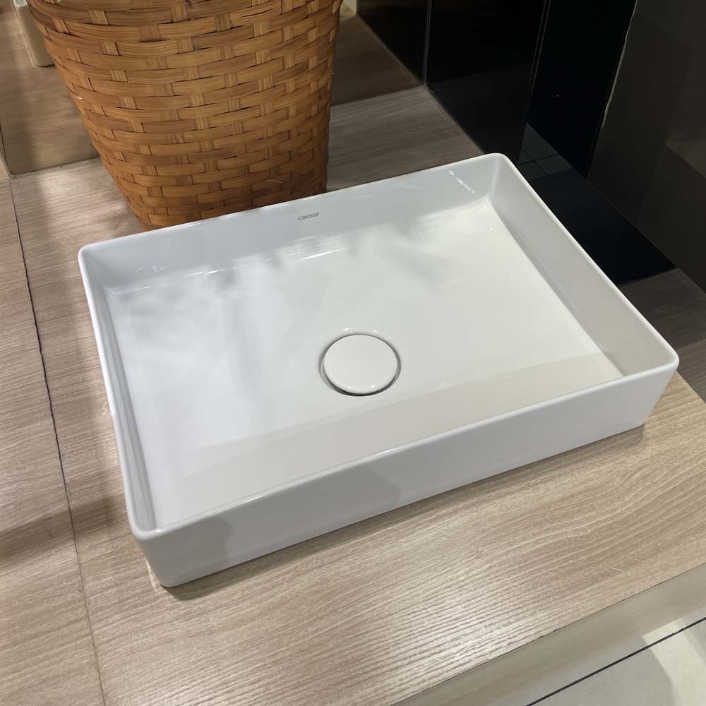 Chậu lavabo đặt bàn Caesar LF5254 - 5