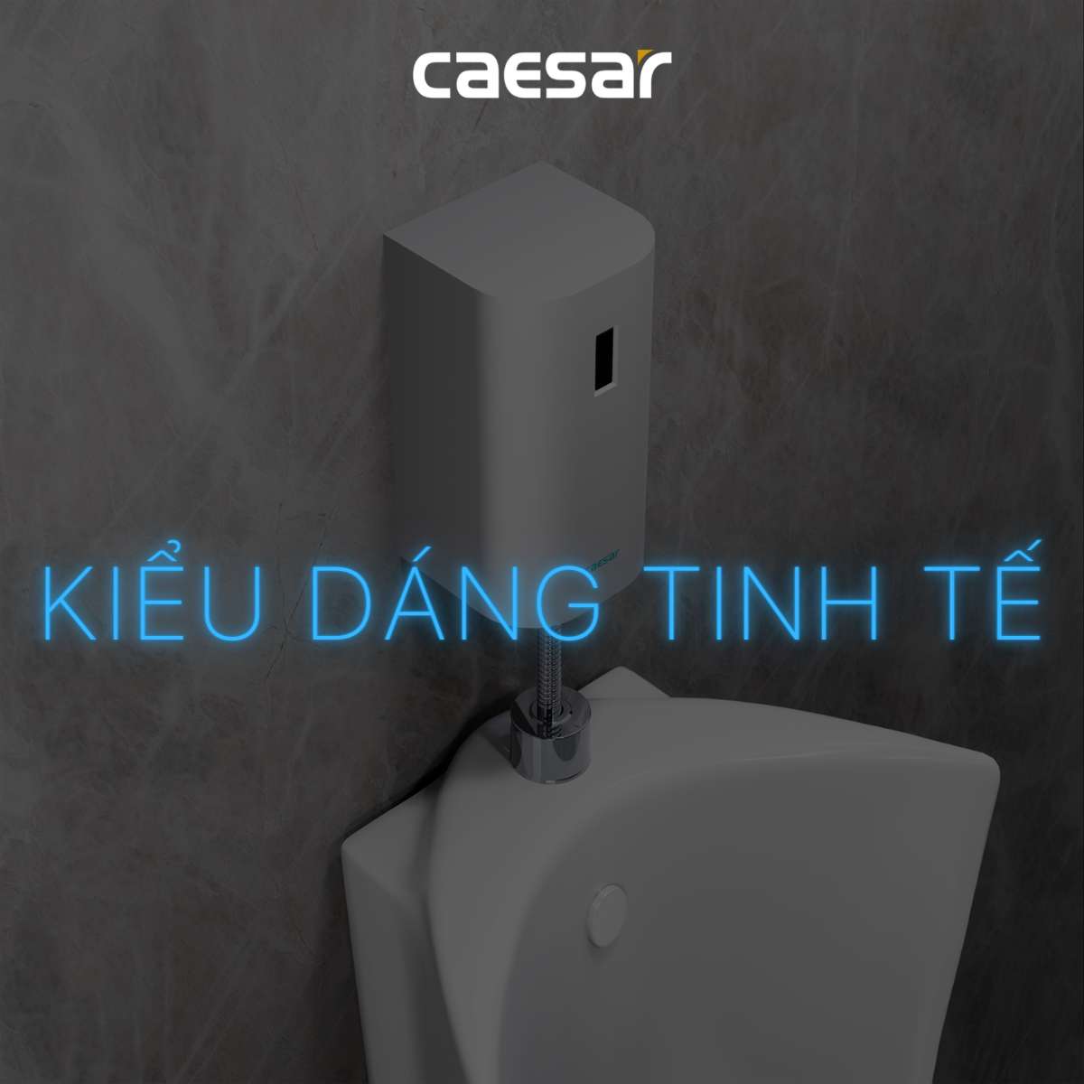 Van xả cảm ứng bồn tiểu nam Caesar A624 - 7