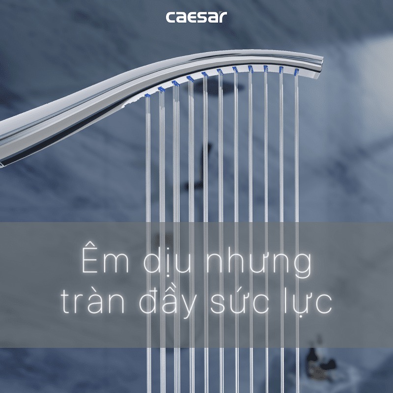 Sen tắm âm tường nóng lạnh Caesar BS641 - 11