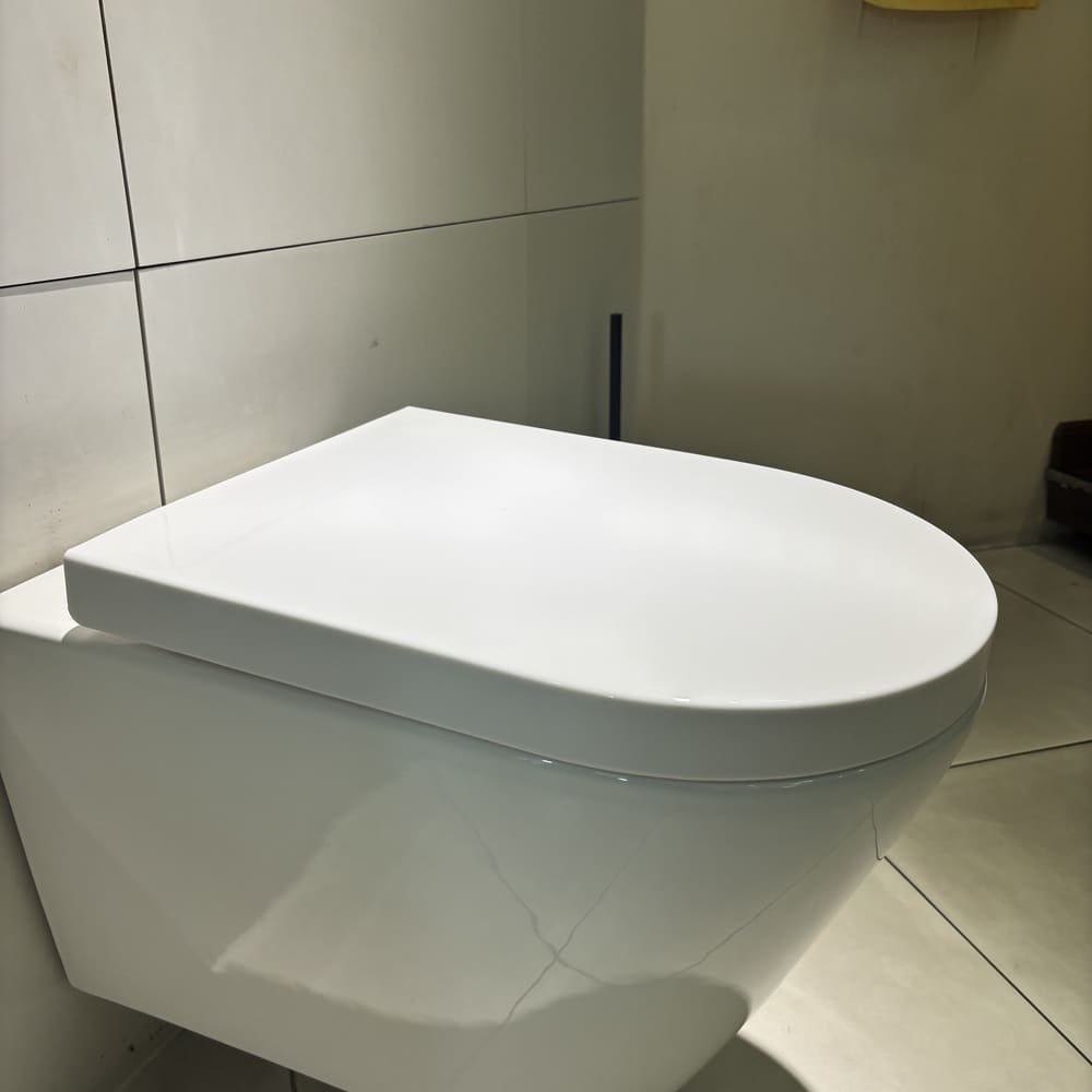 Bồn cầu treo tường Caesar CPT1505 gồm két nước âm tường - 6