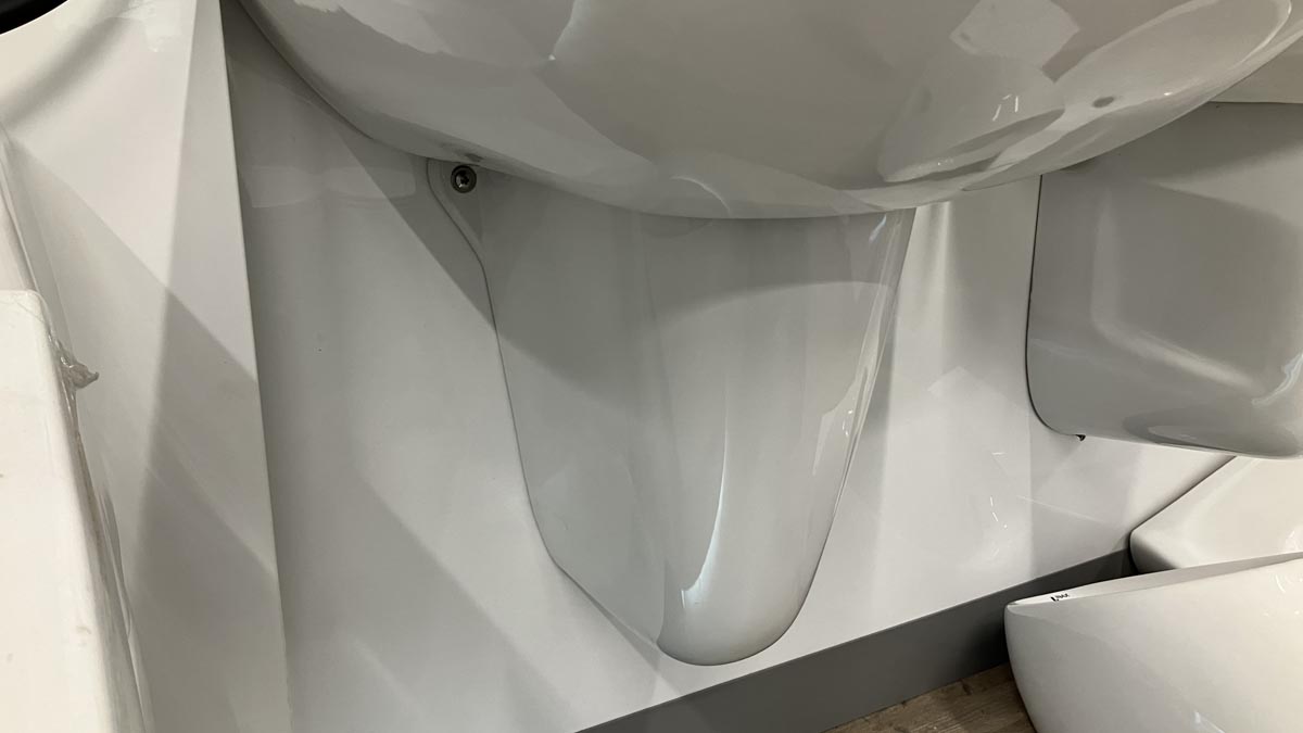 Chân chậu lavabo lửng Caesar P2443 - 5
