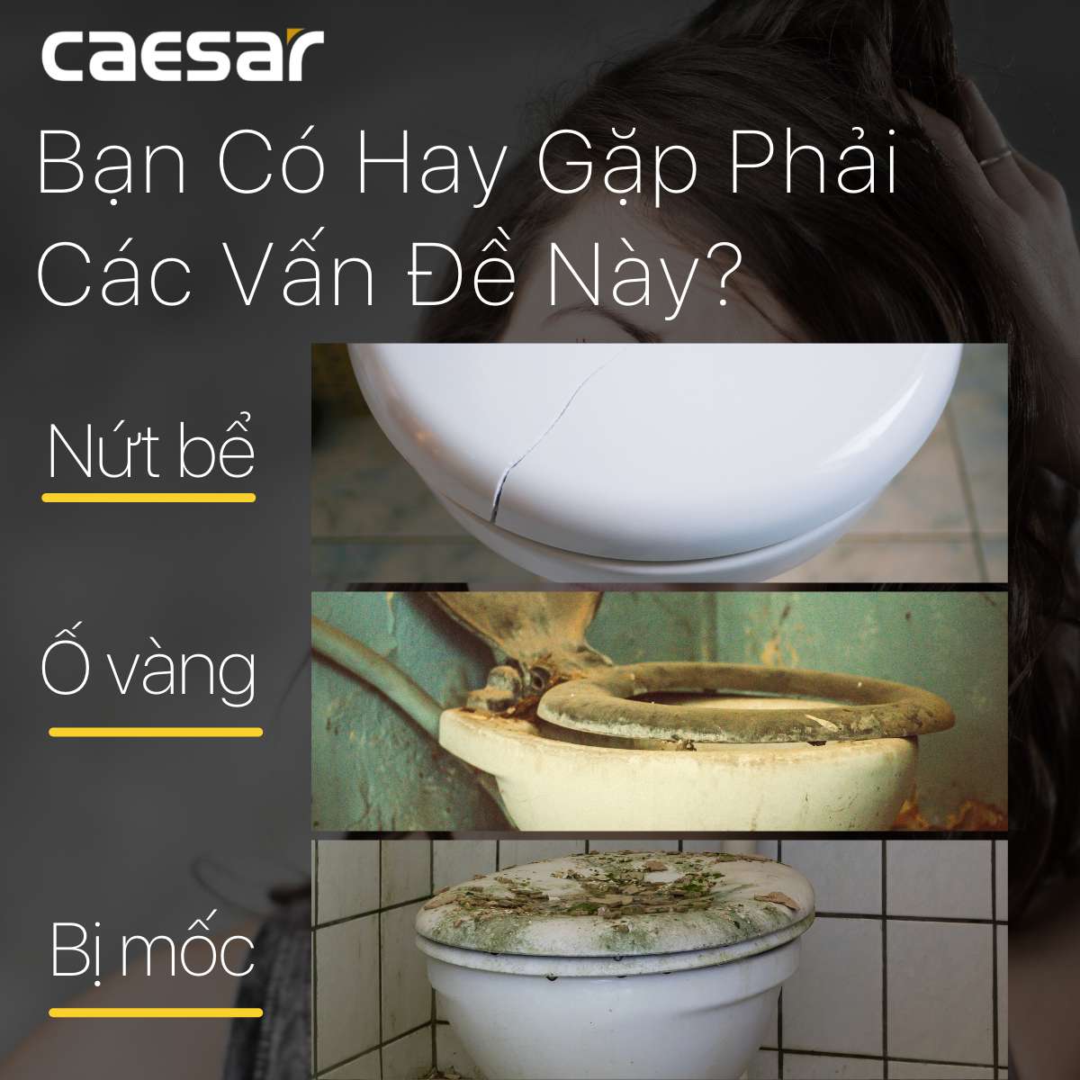 Nắp bồn cầu đóng êm Caesar M243 - 3