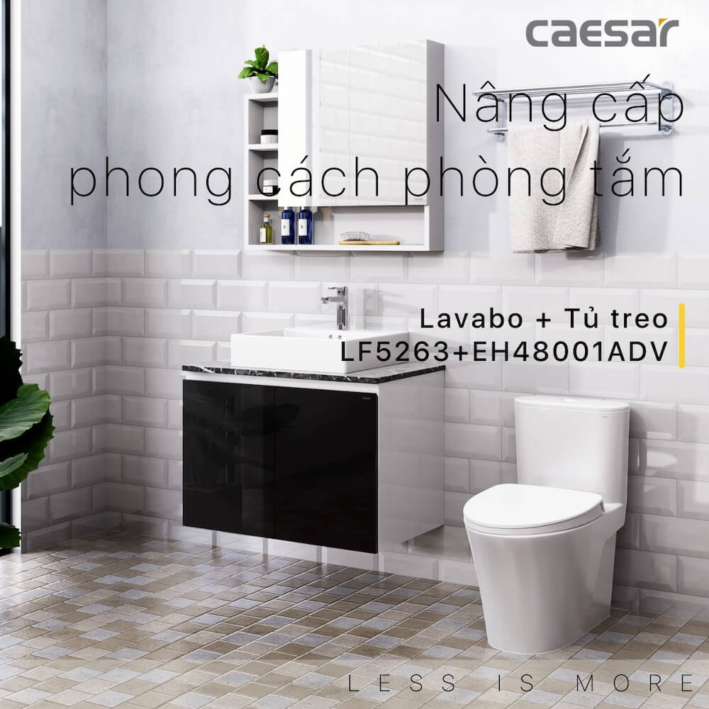 Tủ lavabo Caesar EH48001ADV - 2