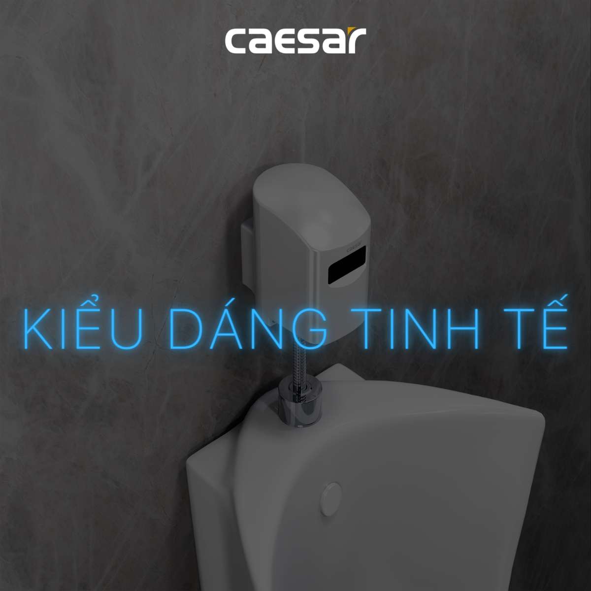Van tiểu cảm ứng dùng pin Caesar A657DC-PW (A657DCPW) - 7