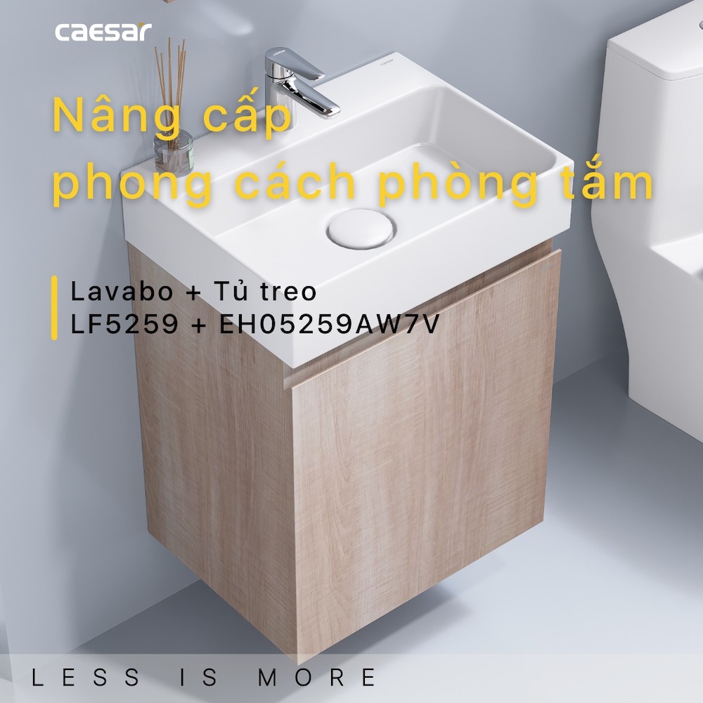 Tủ lavabo Caesar EH05259AW7V - 2