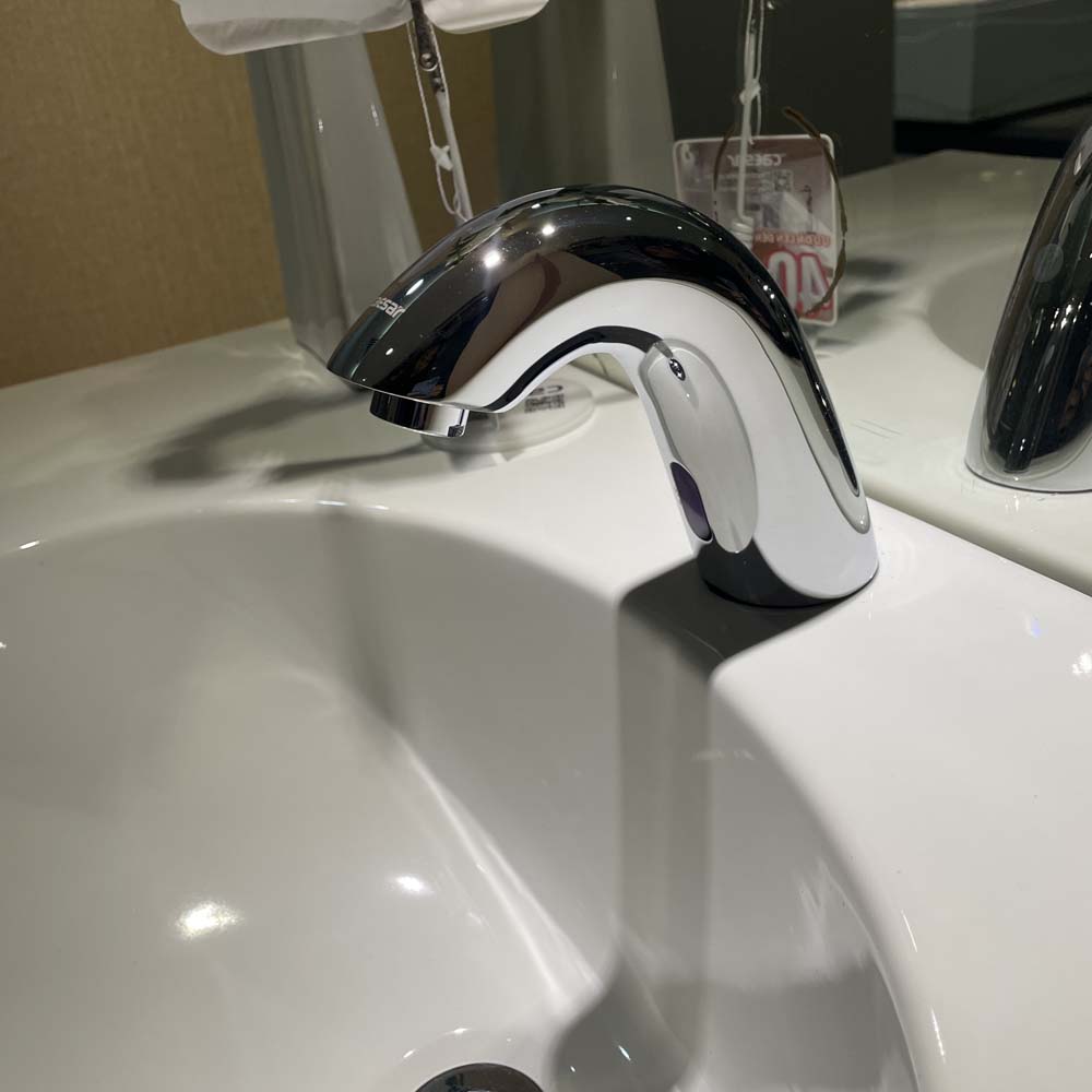 Vòi chậu lavabo cảm ứng nước lạnh Caesar A911 - 7