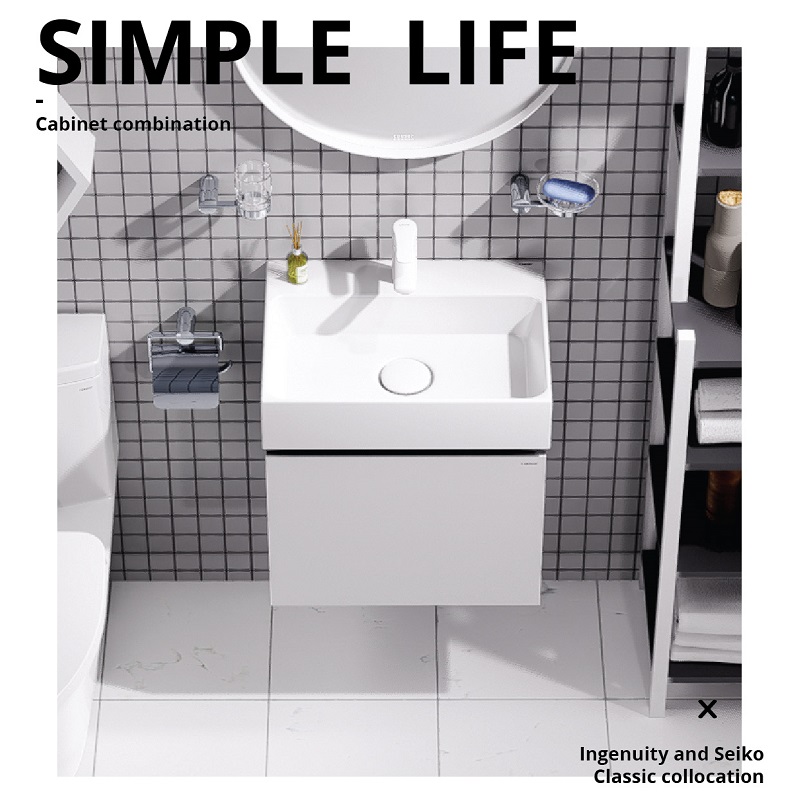 Bộ tủ lavabo Caesar LF5259+EH05259ATGV - 5