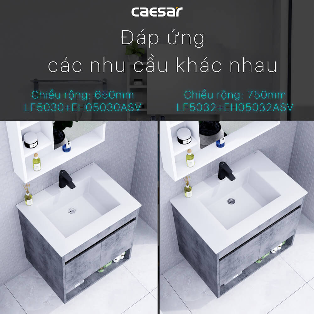 Tủ lavabo Caesar EH05032ASV - 10