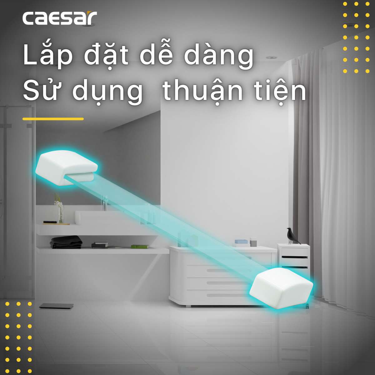 Kệ kính Caesar Q990 - 6