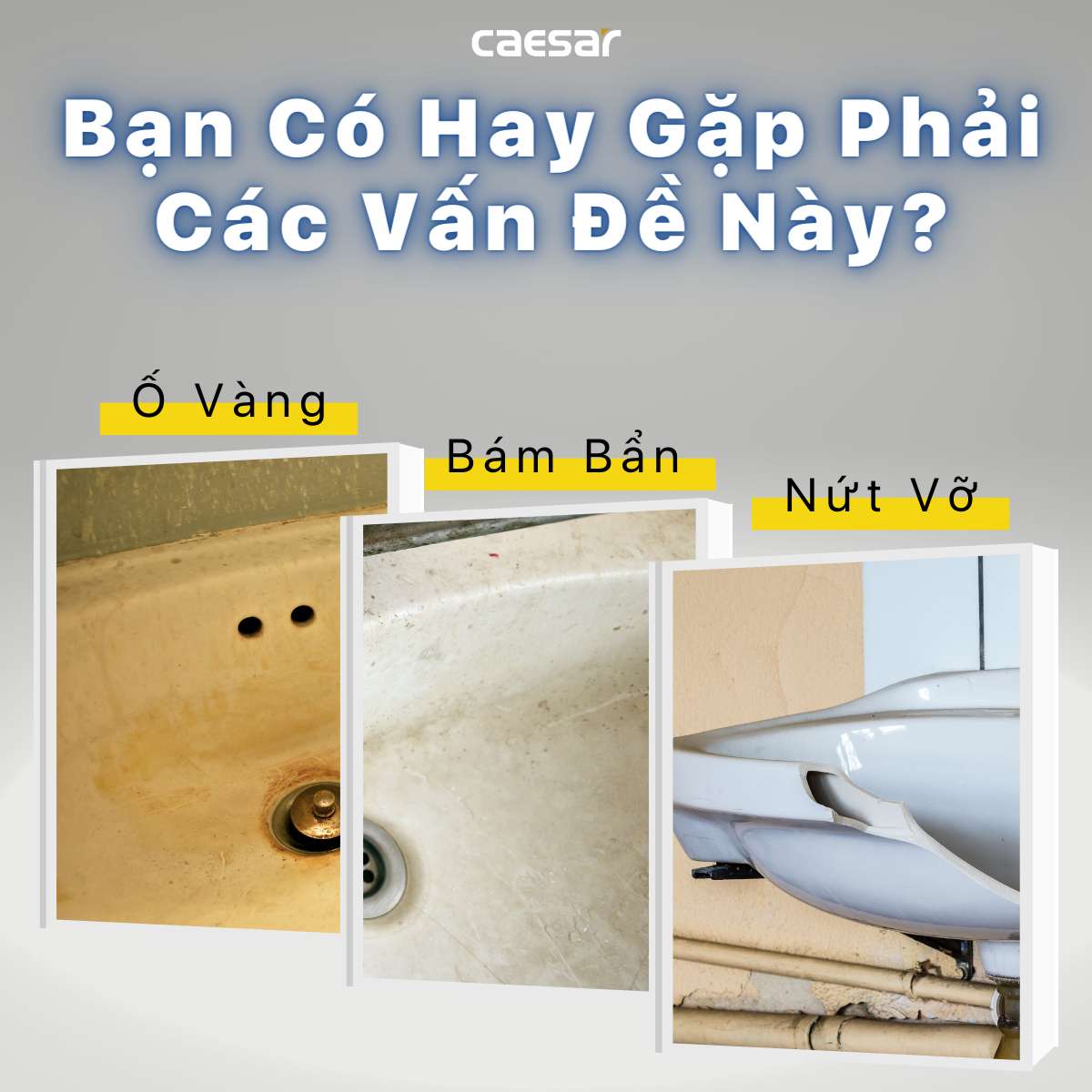 Chậu rửa lavabo dương vành Caesar LF5302 - 5
