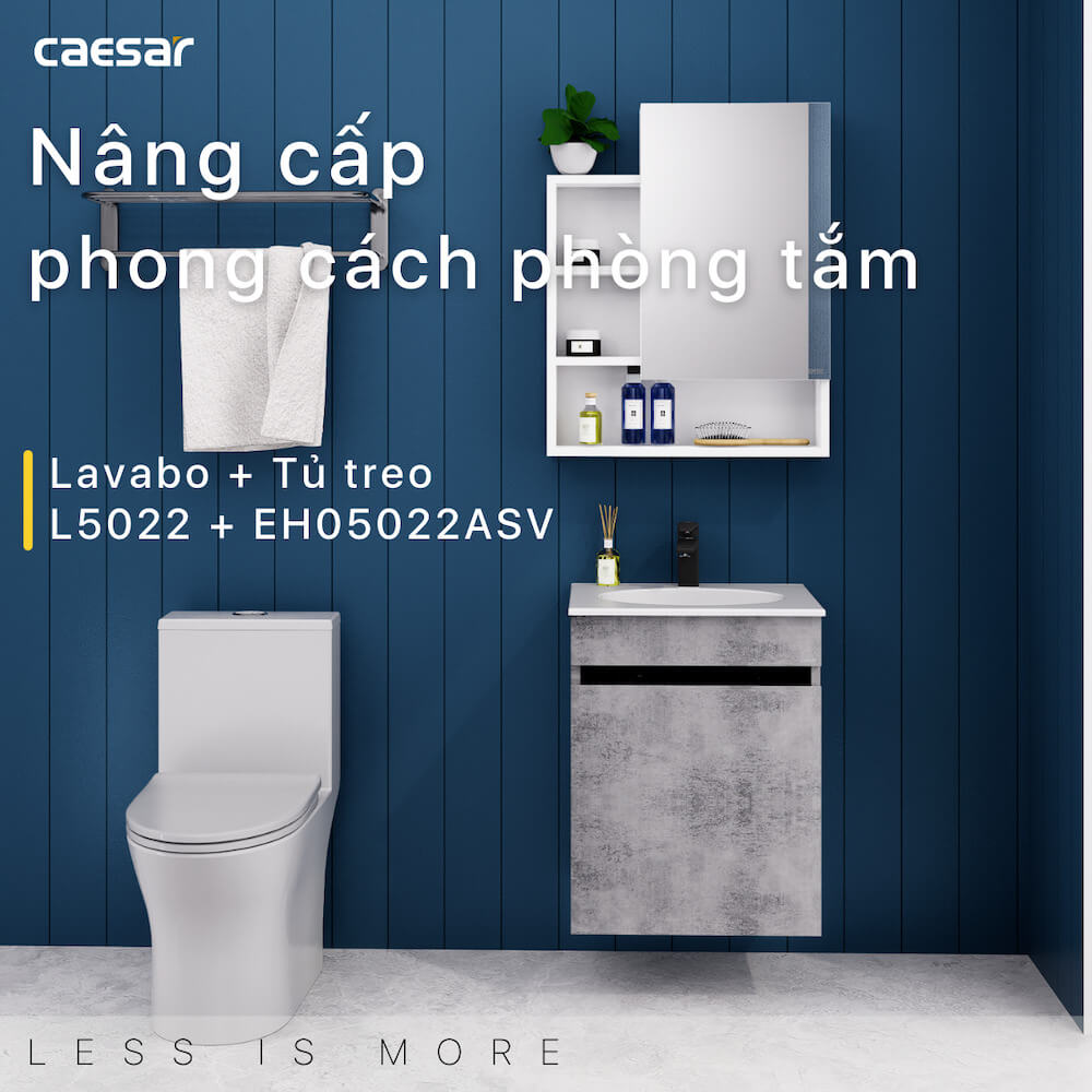 Tủ lavabo Caesar EH05022ASV - 2