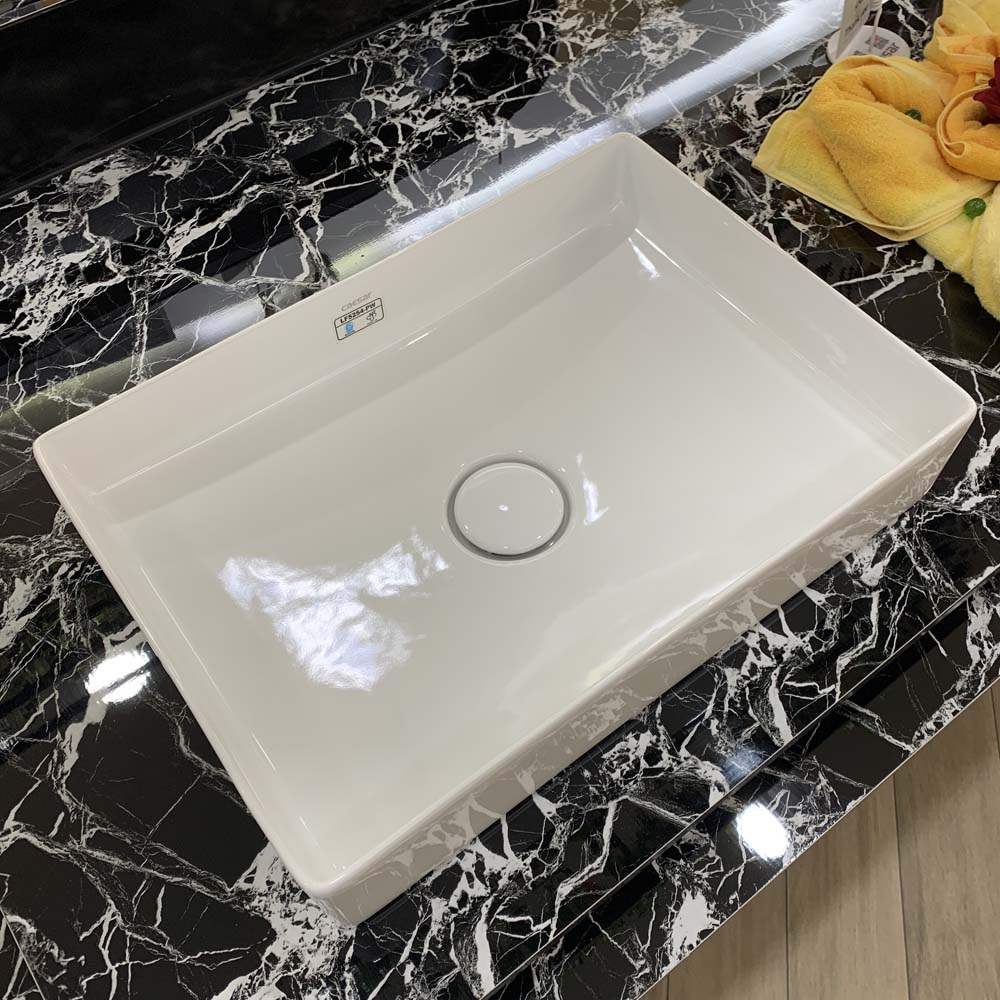 Chậu lavabo đặt bàn Caesar LF5254 - 10