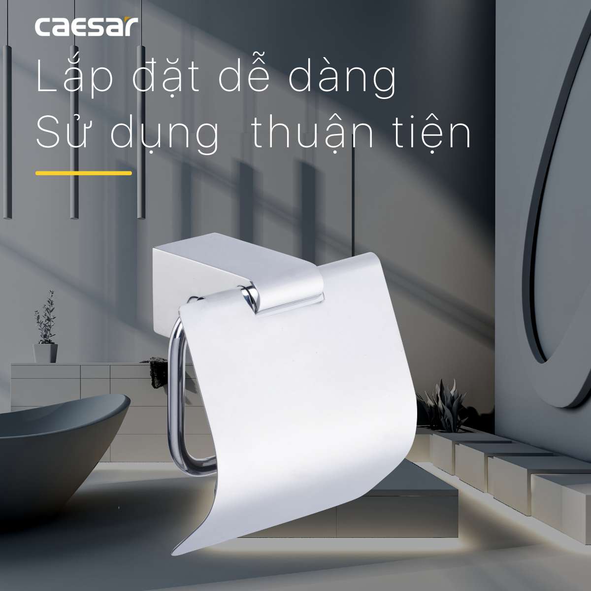Hộp đựng giấy vệ sinh Caesar Q8804 - 12