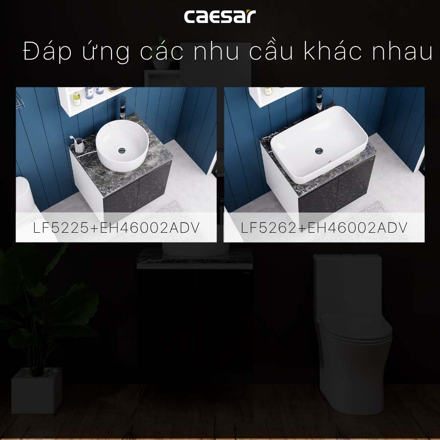 Bộ tủ lavabo Caesar L5262+EH46002ADV - 13