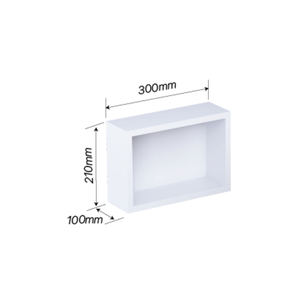 Kệ tủ treo 1 tầng Caesar EA02030E màu trắng