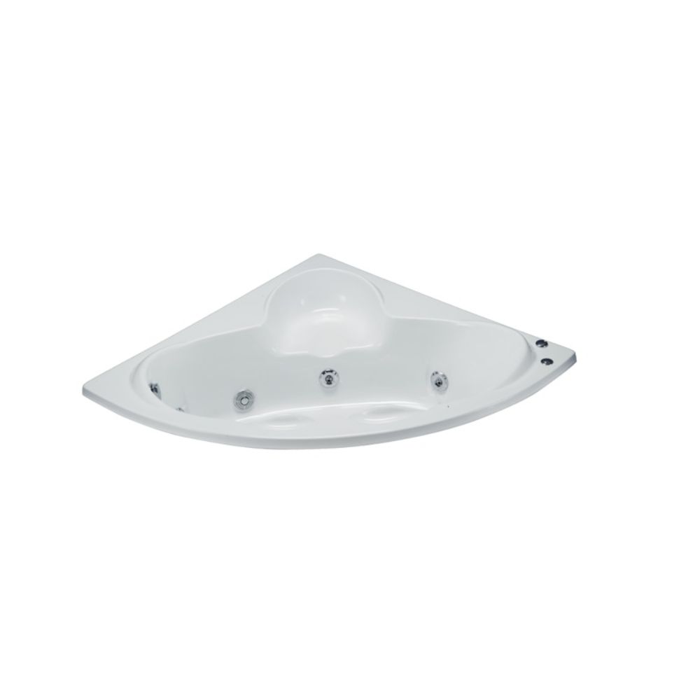 Bồn tắm xây đặt góc 1m3 massage Caesar MT5132A