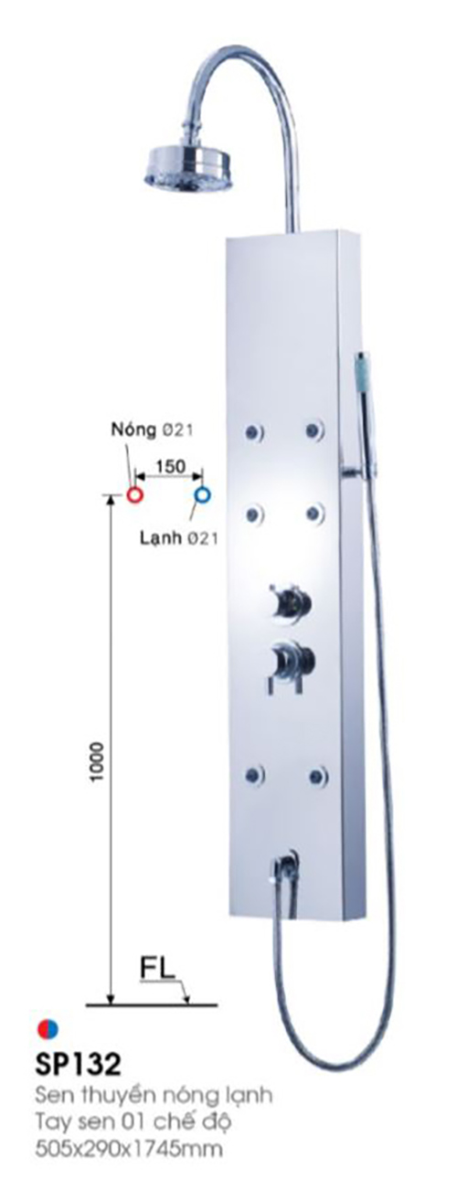 Sen thuyền nóng lạnh Caesar SP132 - 13
