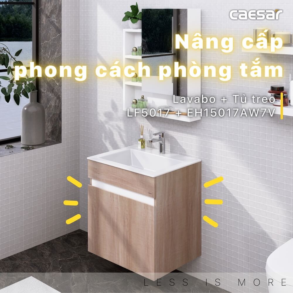 Tủ lavabo Caesar EH15017AW7V - 2