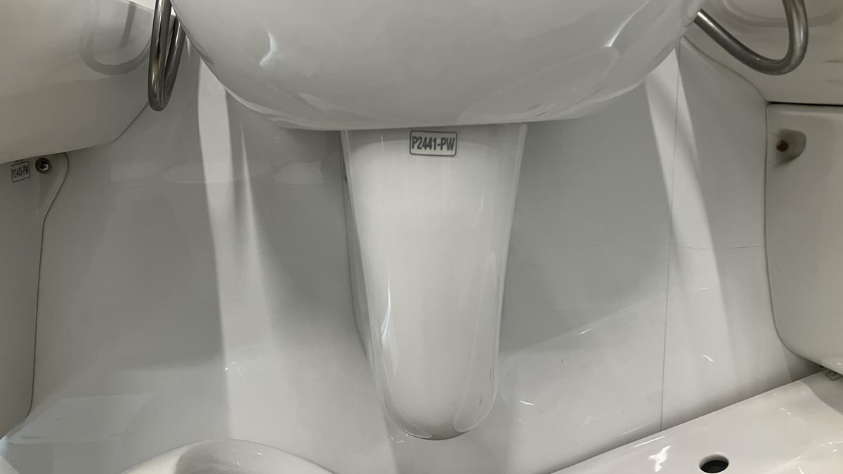 Chân chậu lavabo lửng Caesar P2441 - 5