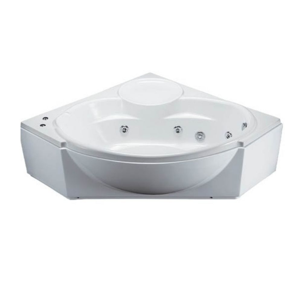 Bồn tắm chân yếm đặt góc 1m5 massage Caesar MT5150