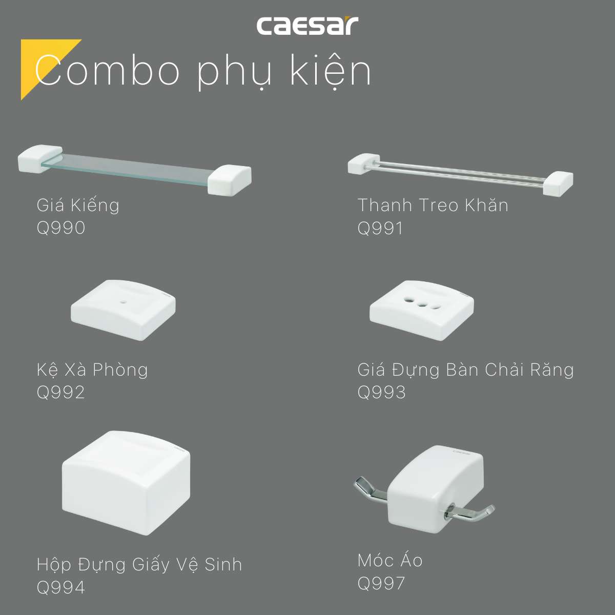 Kệ kính Caesar Q990 - 8