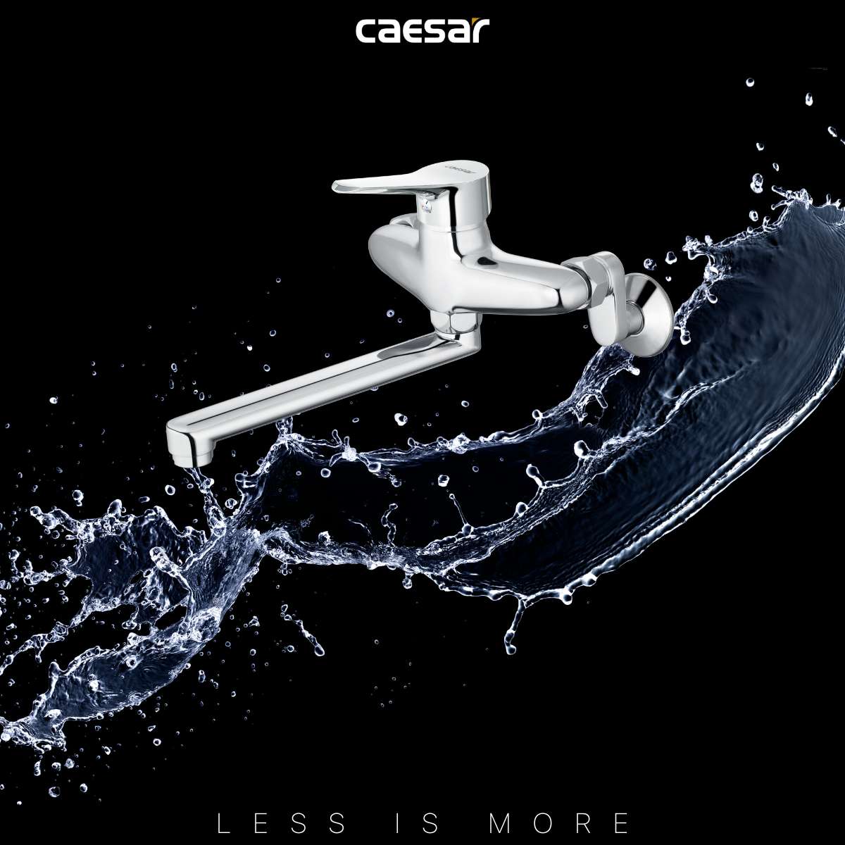 Vòi bếp nóng lạnh Caesar K540C - 18