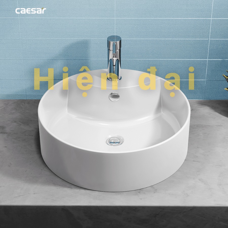 Chậu lavabo đặt bàn Caesar LF5240 - 23