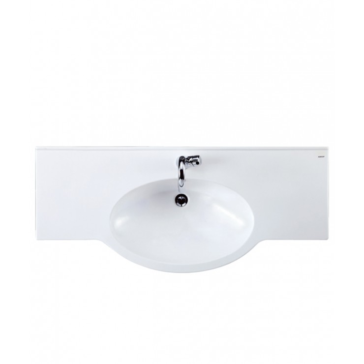 Chậu lavabo dương vành Caesar LF5324