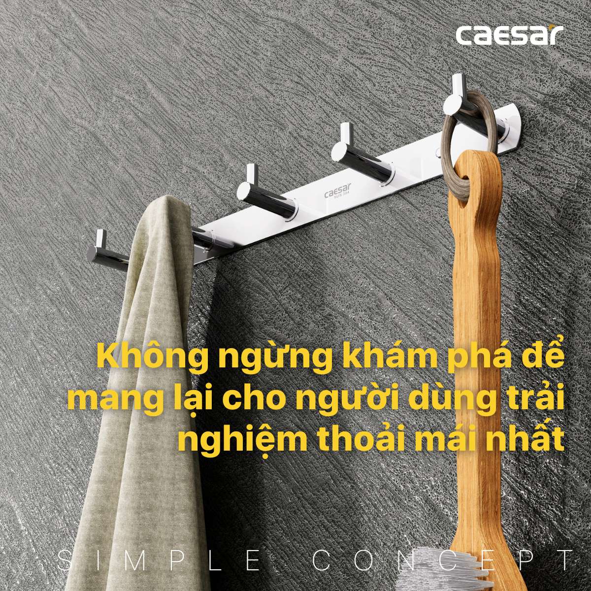 Móc áo Caesar ST857 - 19