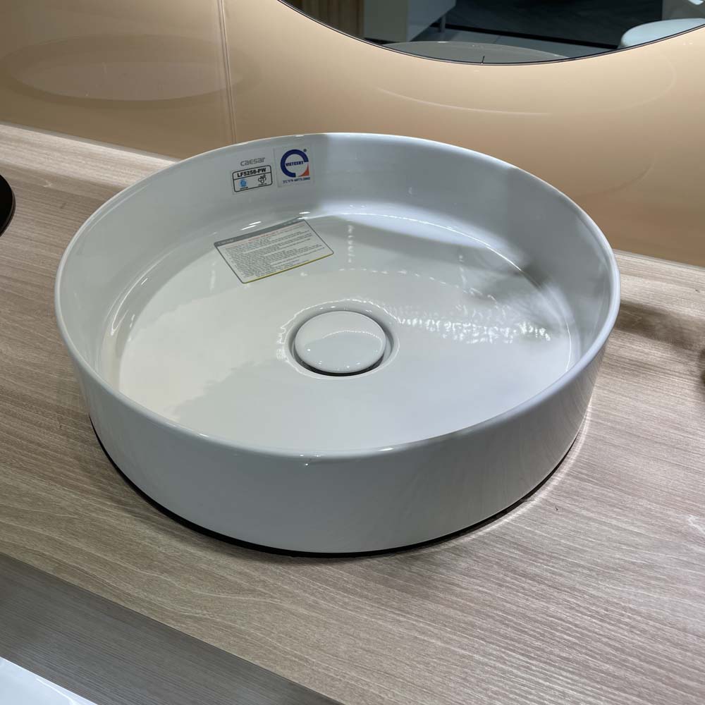 Chậu lavabo đặt bàn Caesar LF5258 - 3