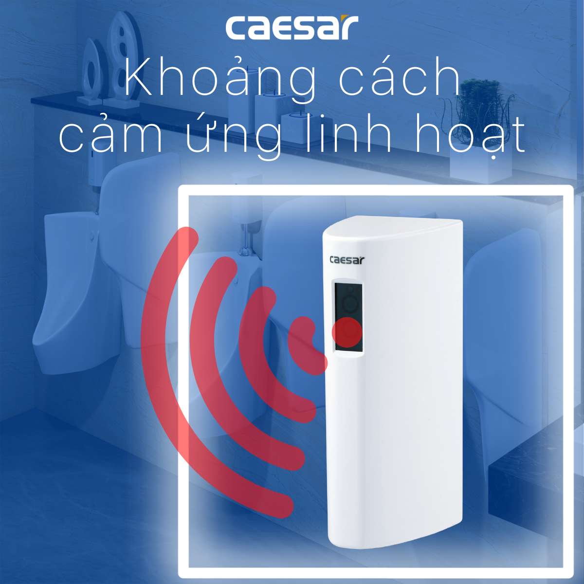 Van tiểu cảm ứng dùng điện Caesar A656 - 8