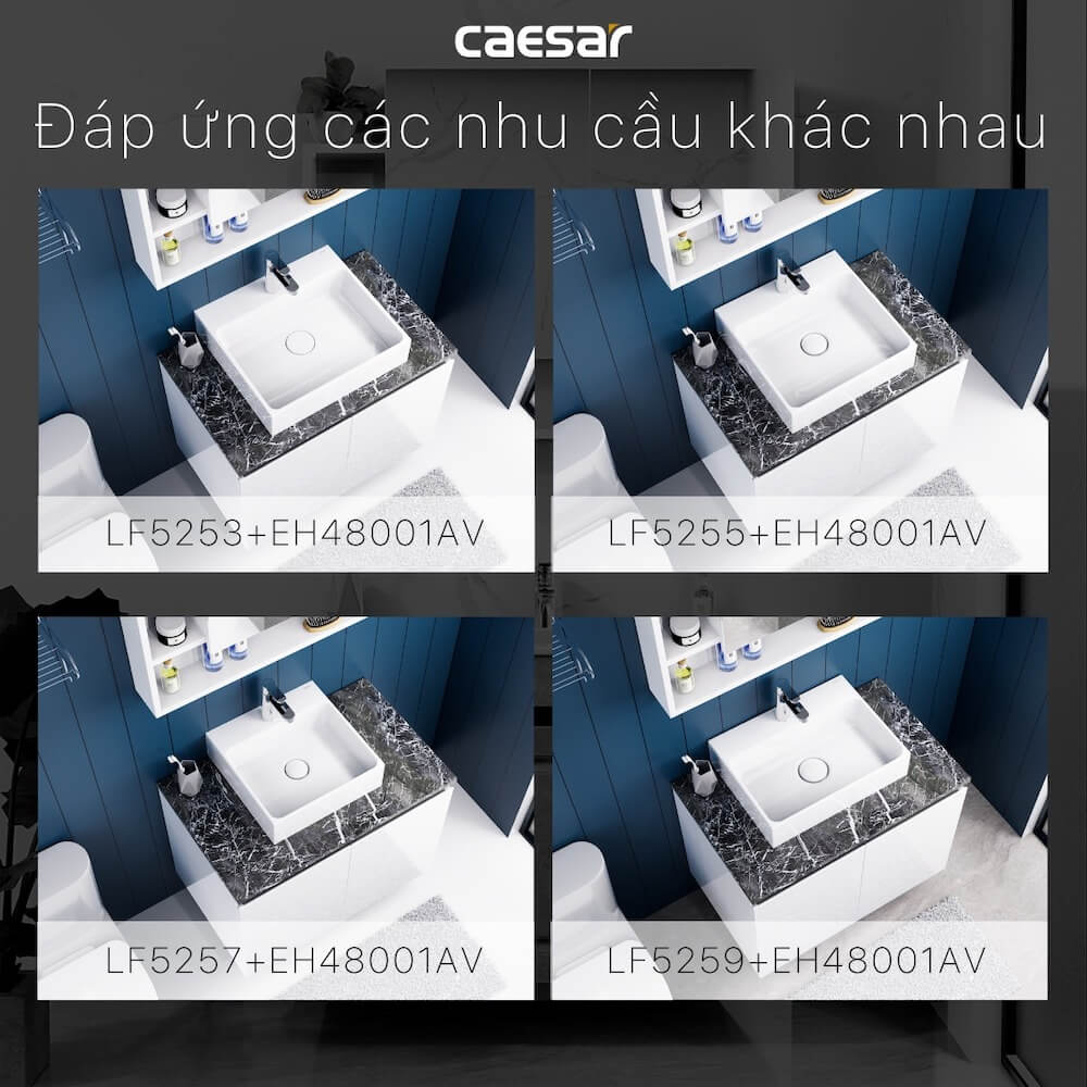 Tủ lavabo Caesar EH48001AV - 9