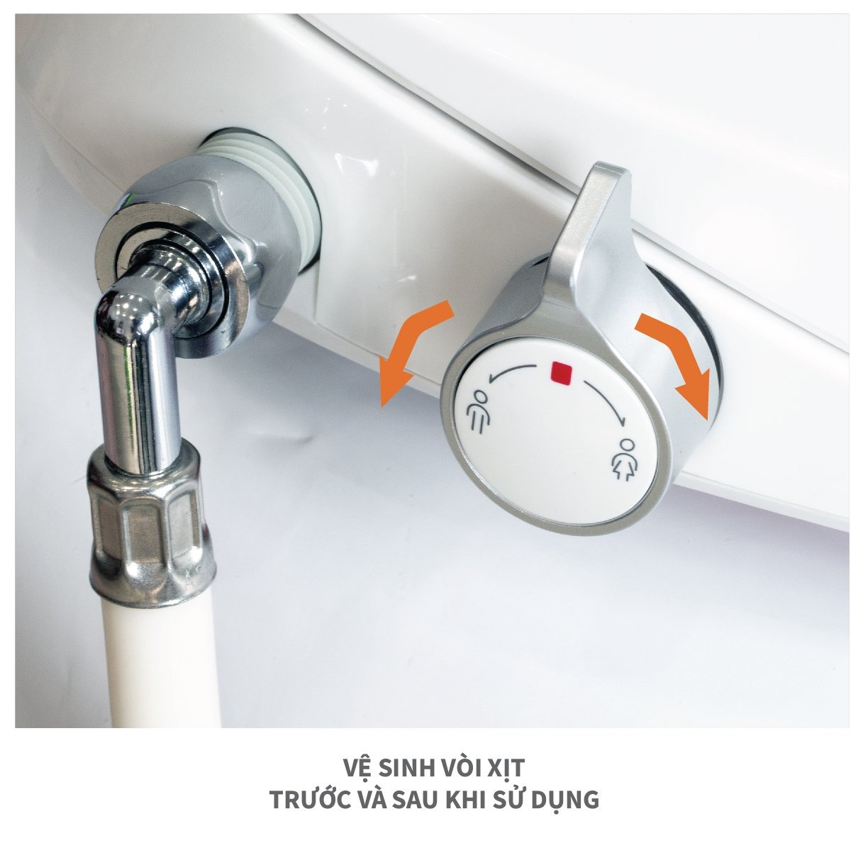 Bồn cầu 1 khối nắp rửa cơ Caesar C1375F + TAF060 (CD1375+TAF060) - 15