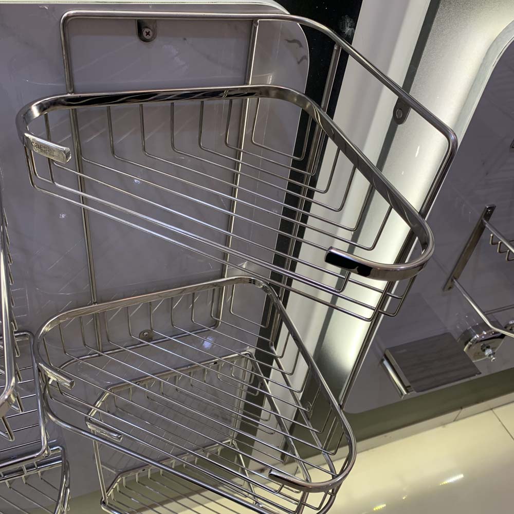 Kệ góc inox 2 tầng Caesar ST810V - 5
