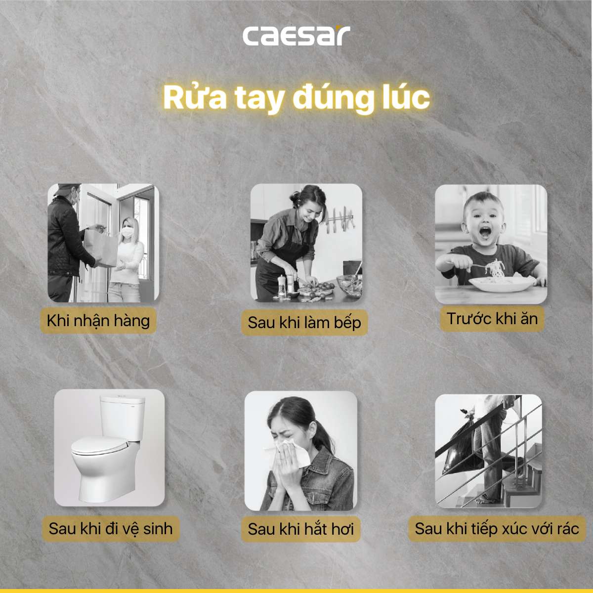 Vòi chậu lavabo nóng lạnh Caesar B430CU - 10