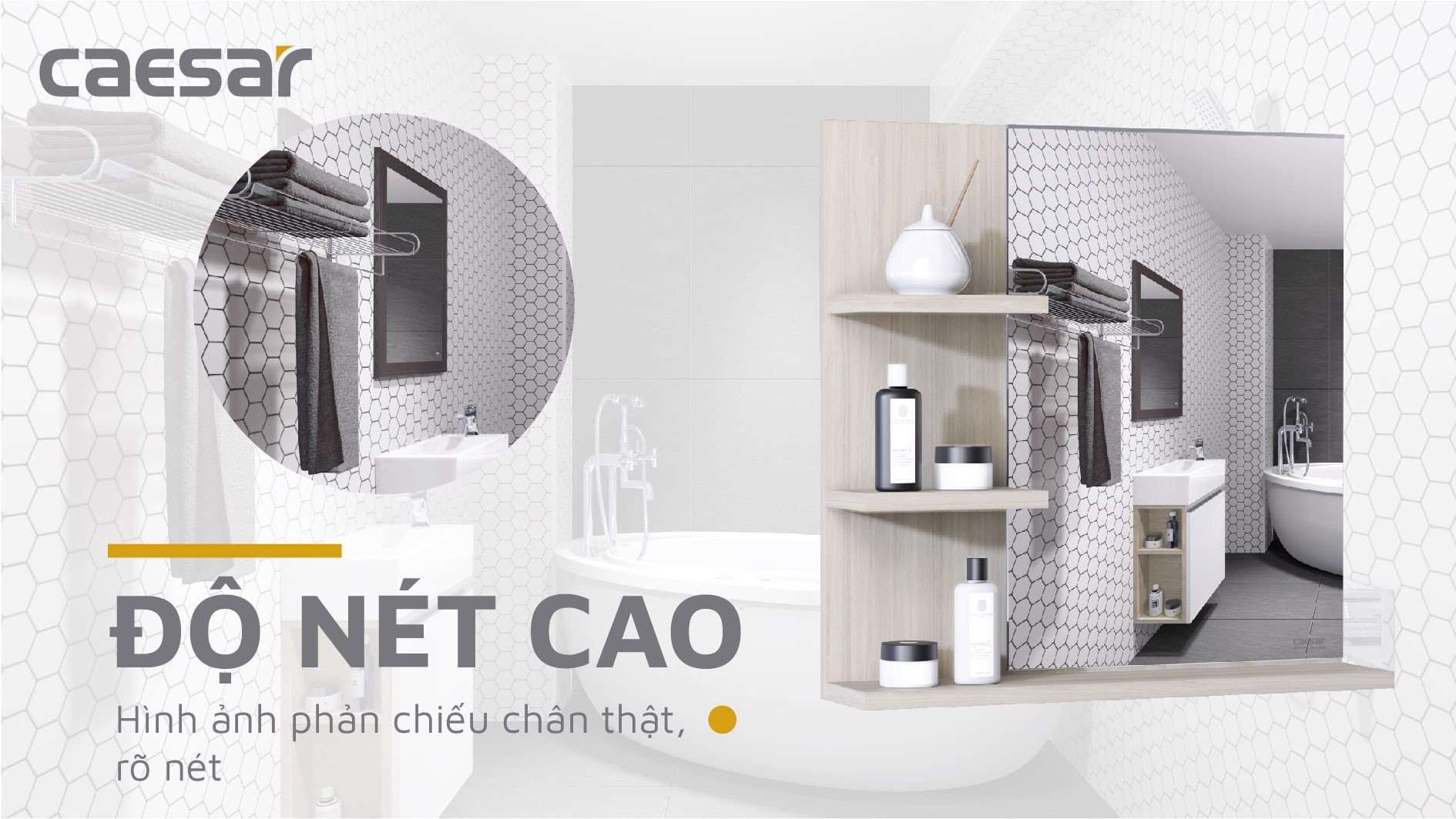 Kệ gương Caesar M941 - 5