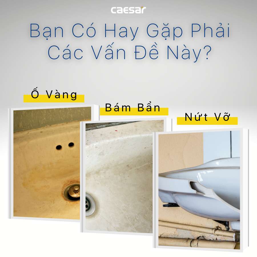 Chậu lavabo dương vành Caesar L5019 - 9