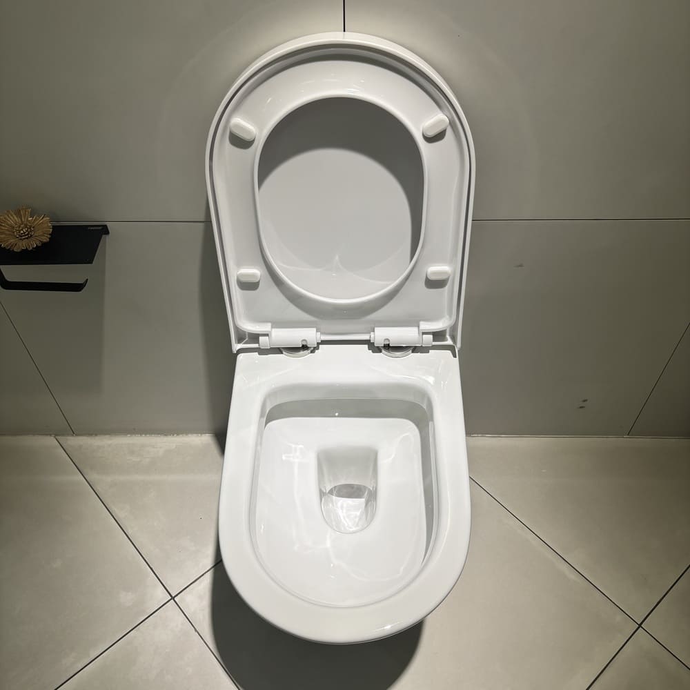 Bồn cầu treo tường Caesar CPT1505 gồm két nước âm tường - 7