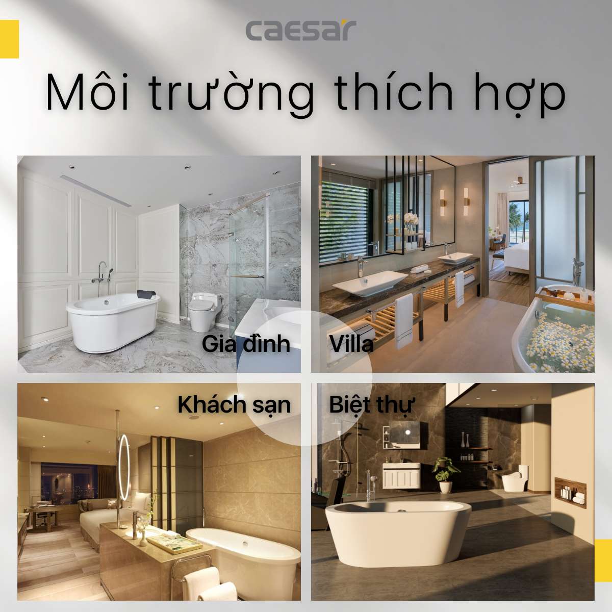 Bồn tắm đặt sàn 1m7 Caesar KT1170 - 11