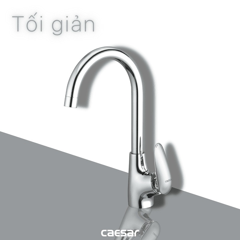 Vòi bếp nóng lạnh Caesar K815C - 25