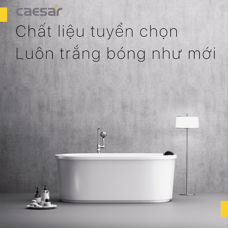 Bồn tắm đặt sàn 1m7 Caesar AT6170 - 7