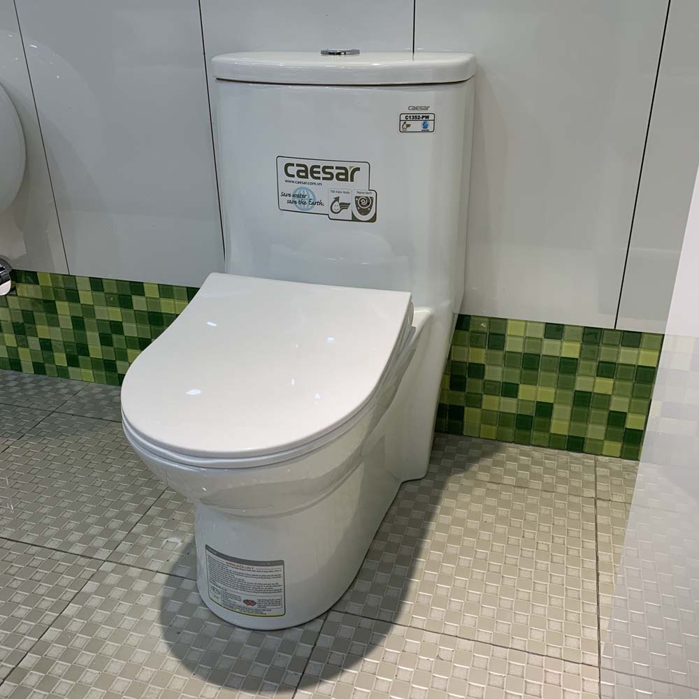 Bồn cầu trẻ em 1 khối Caesar C1352 - 4