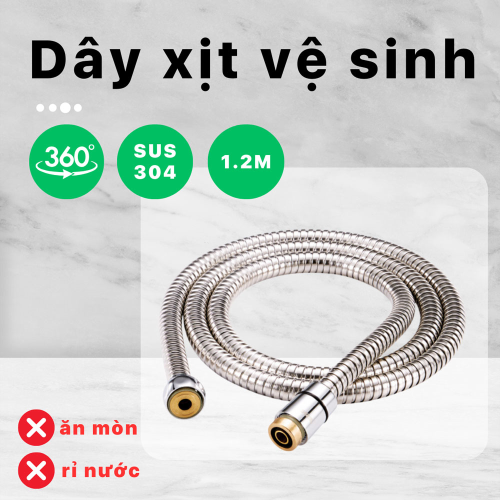 Dây xịt vệ sinh 1m2 Caesar BF431V120 - 9