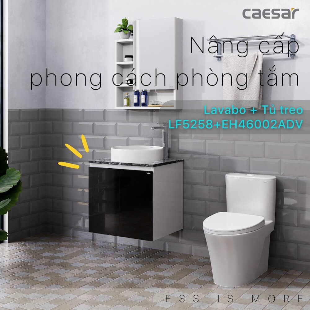 Tủ lavabo Caesar EH46002ADV - 2