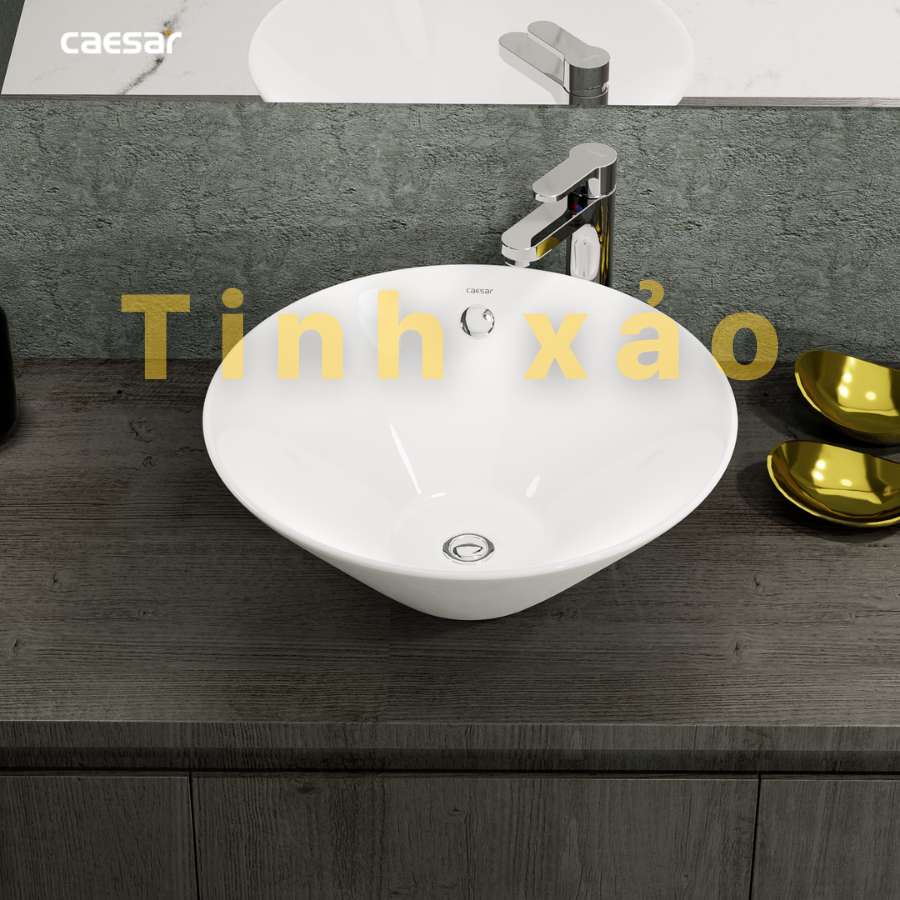 Chậu lavabo đặt bàn Caesar L5222 - 23