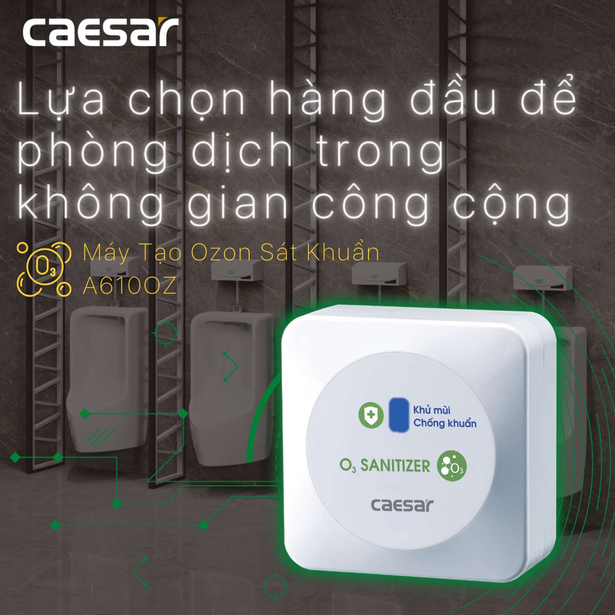 Máy tạo ozon Caesar A610OZ - 2